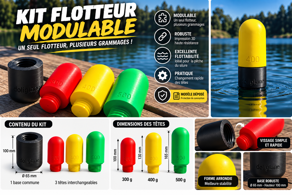 Kit flotteurs modulables